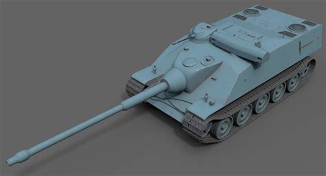 3D franch heavy tank amx - TurboSquid 1331842