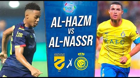 AL NASSR 5-1 AL HAZM |GOL de CRISTIANO RONALDO 2 ASISTENCIAS | Saudi ...