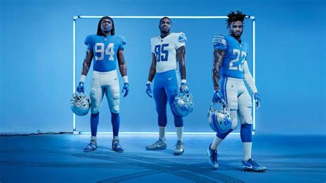 Photos: See the Detroit Lions' new uniforms