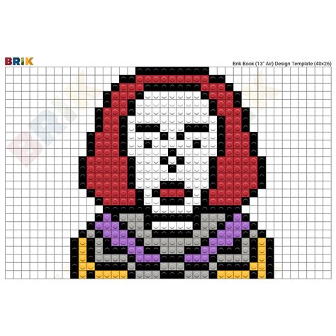 Pennywise Pixel Art Minecraft - 28+ Koleksi Gambar