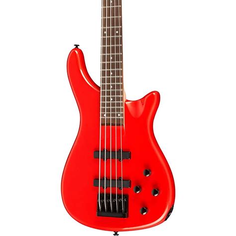 Rogue LX205B 5-String Series III Electric Bass Guitar Candy Apple Red | Music123