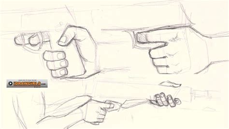 Gun Pose Drawing Reference at William Frey blog