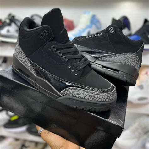 Air Jordan 3 Retro 'Black Cat' - Jamki Store