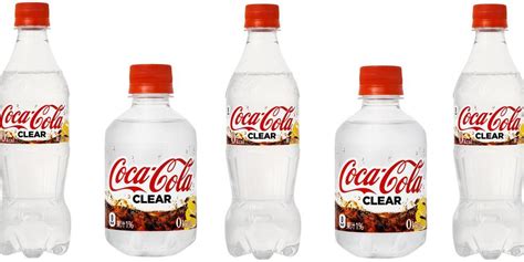 Coke Is Coming Out With 'Coca Cola Clear' - Clear Coke