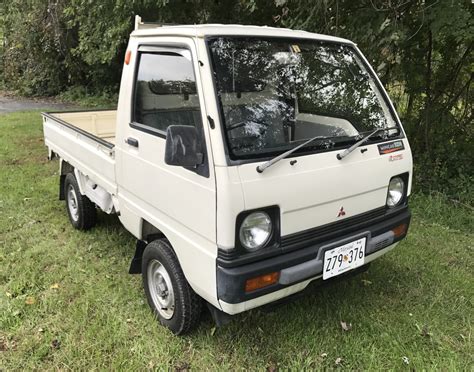 No Reserve: 1990 Mitsubishi Minicab Pickup 4WD 4-Speed for sale on BaT ...