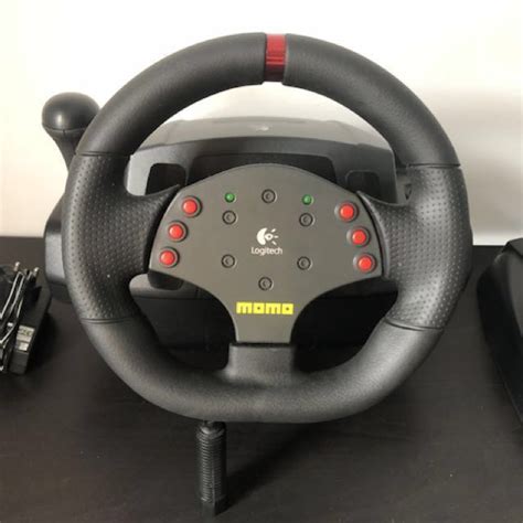 Logitech MoMo Racing Wheel Set, Electronics, Computer Parts ...