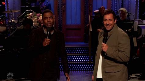 'SNL': Adam Sandler, Chris Rock Sing Duet About Getting Fired in ...