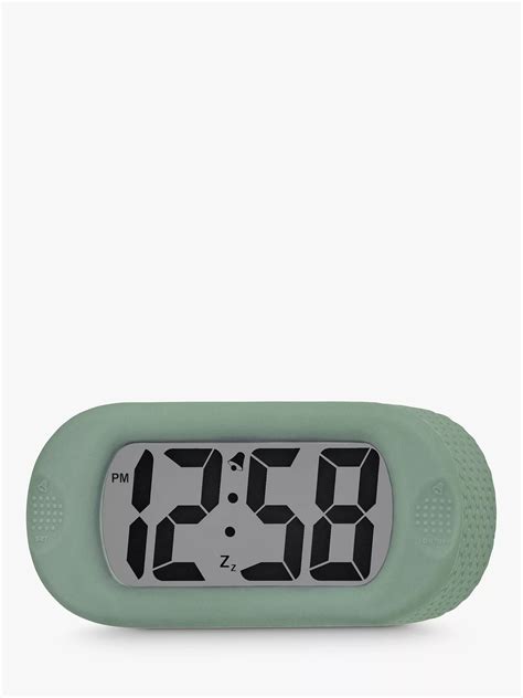 Acctim Silicone Jumbo LCD Smartlite® Digital Alarm Clock at John Lewis ...