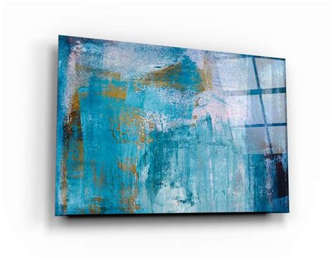 Blue"・Glass Wall Art | Glass wall art, Wall art, Lovers art