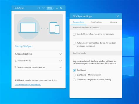 Samsung SideSync Download for Windows 10, 11, 7 (32 / 64-bit)