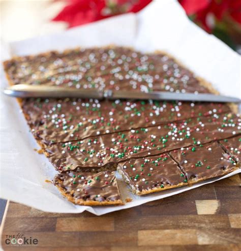 Gluten Free Holiday Toffee Squares (Dairy Free) • The Fit Cookie