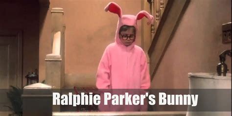 Ralphie Parker's Bunny (A Christmas Story) Costume for Halloween