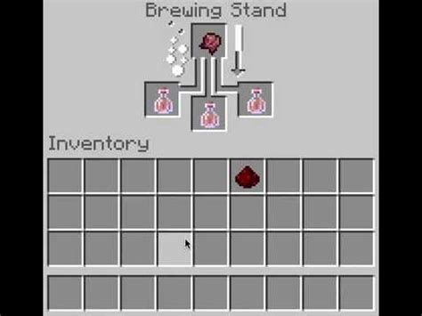 How To Make A Splash Potion Of Weakness In Minecraft 1.14 | Recipe for ...