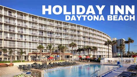 Holiday Inn Resort Oceanfront Balcony Daytona Beach Florida - YouTube