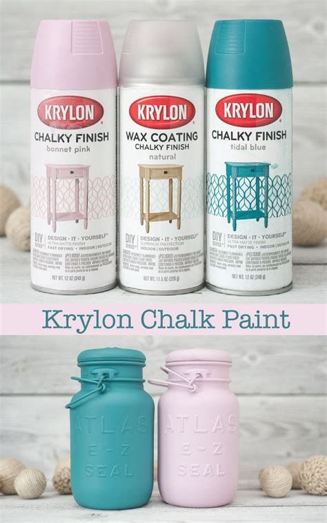 Chalk Paint Finish Now in a Spray Paint {Game Changer}