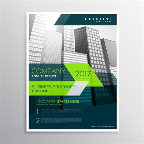 modern company brochure template design - Download Free Vector Art ...