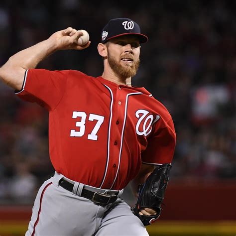 Stephen Strasburg Leaves Start vs. Giants with Shoulder Injury; Will ...