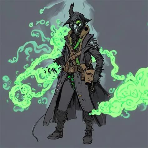 a male dnd character that uses gas and poison attack...