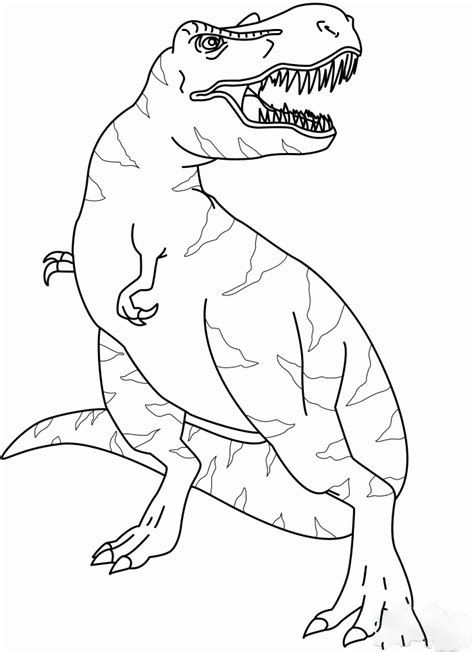 Allosaurus Coloring Page At Getcolorings Free Printable Colorings | The ...