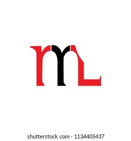 Ml Logo Vector Stock Vector (Royalty Free) 1134405437 | Shutterstock