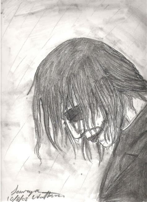 Sad Joker in Charcoal 2 by LlovesHalo on DeviantArt