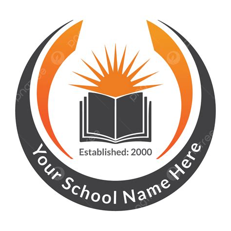 School Logo Design, School Logo, Vector Logo, Organization Logo PNG and Vector with Transparent ...
