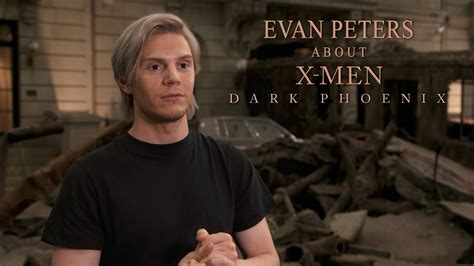 Evan Peters X Men / Magneto Almost Learned He Was Quicksilver S Dad In ...