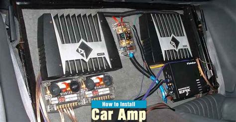 How to Install A Car Amplifier? Guide with Diagram, Wiring & Steps