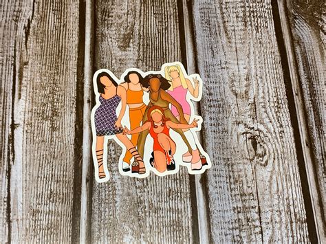 Spice Girls sticker Spice World 90s Laptop sticker | Etsy