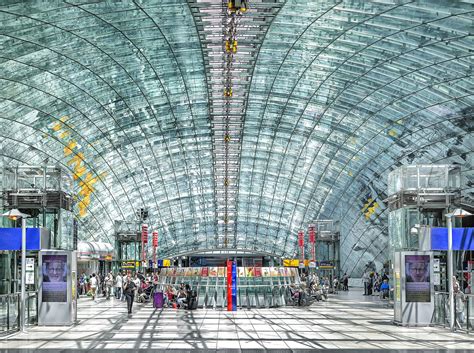 railway station Frankfurt a.M. / airport by Herbert A. Franke on 500px | Frankfurt airport ...