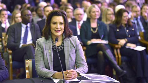 Whitmer's approval rating dips, but still positive