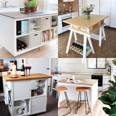 20 Creative IKEA Kitchen Island Ideas - Craftsy Hacks