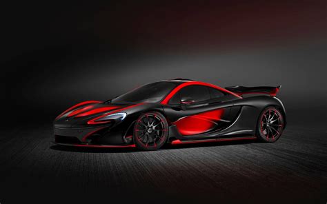 Black And Red Sports Car