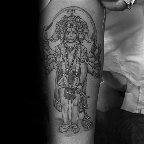 60 Hanuman Tattoo Designs for Men [2023 Inspiration Guide]