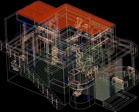 3D AutoCAD Drawings DWG Files