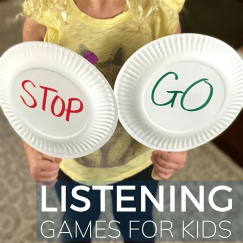 Listening Games: Kindergarten Readiness Activity - Toddler Approved