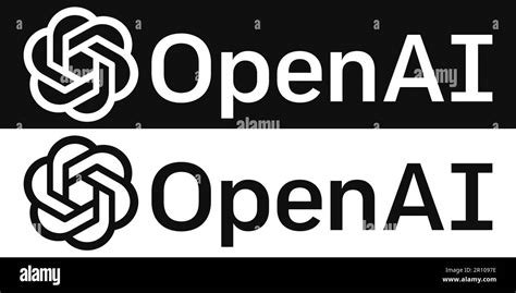 Openai logo Black and White Stock Photos & Images - Alamy