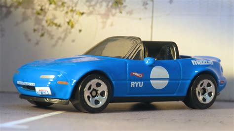 Hot Wheels Mazda MX-5 Miata '91 (Blue) (New casting 2019!) - YouTube