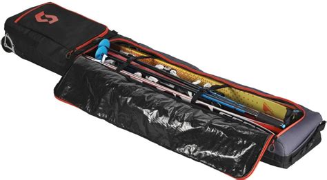 Scott Wheeled Ski Bag 200cm Black/Grey/Red