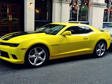 Yellow Chevrolet Camaro SS HD wallpaper | Wallpaper Flare