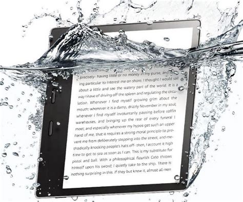 Amazon Oasis Waterproof Kindle - INTERWEBS