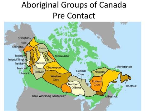 PPT - Aboriginal Groups of Canada Pre Contact PowerPoint Presentation - ID:2106950