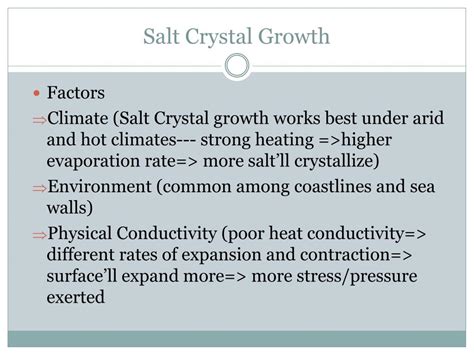 PPT - Salt-Crystal Growth PowerPoint Presentation, free download - ID ...