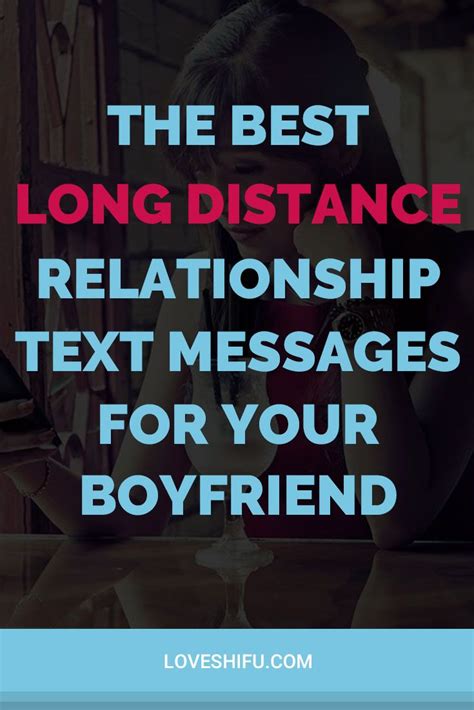 Best Long Distance Relationship Messages To Send To Your Boyfriend ...