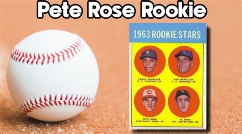 The Pete Rose Rookie Cards and Other Vintage Cards