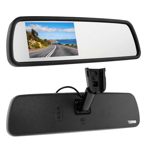 REARVIEW MIRROR WITH 4.3" LCD DISPLAY FOR REVERSE CAMERA WITH SPECIAL ...