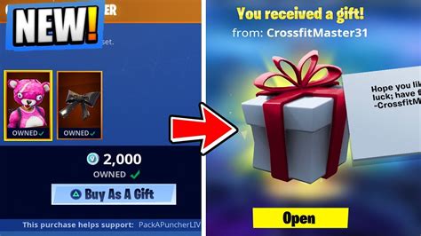 Critique: Can You Gift Your Fortnite Skins