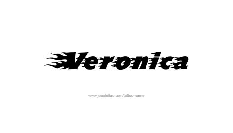 Veronica Name Tattoo Designs