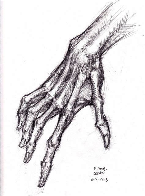 Zombie hand 6-9-2013 by myconius on DeviantArt | Sketchbook art inspiration, Art inspiration ...