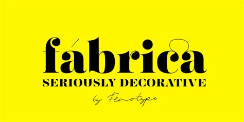 Fabrica Font Family :: Behance